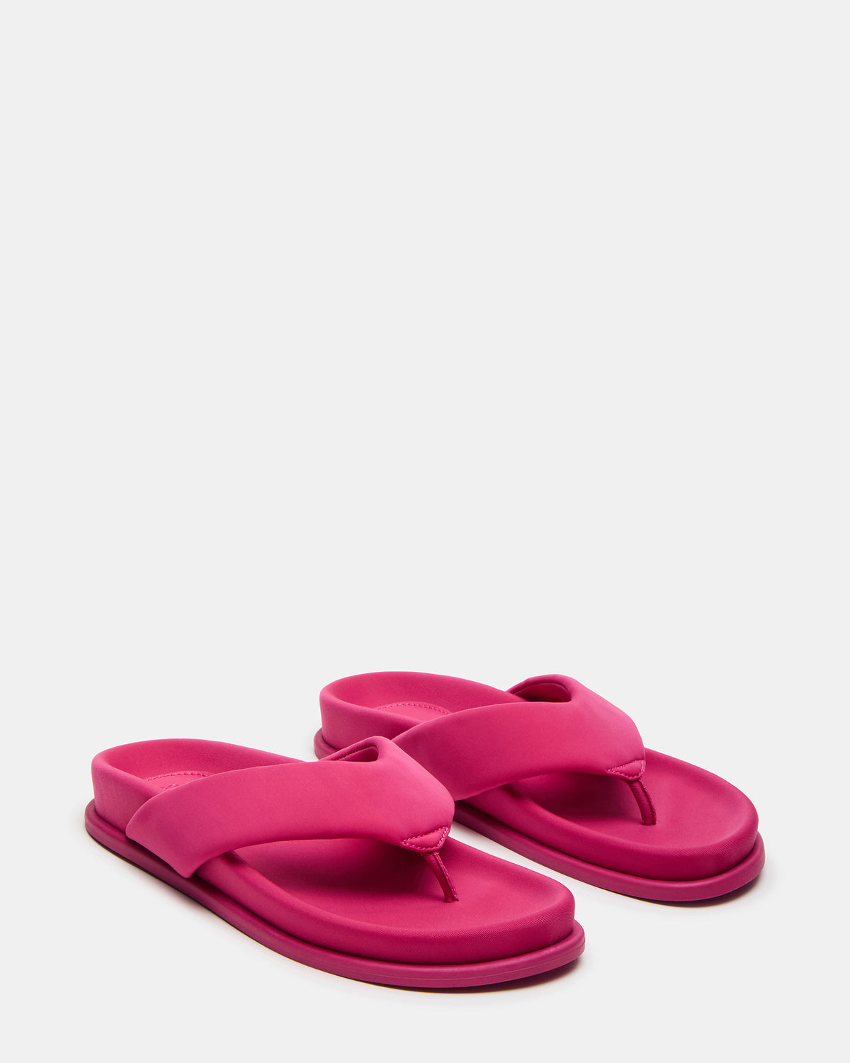 ZINNIA Pink Women's Thong Footbed Sandal - Steve Madden