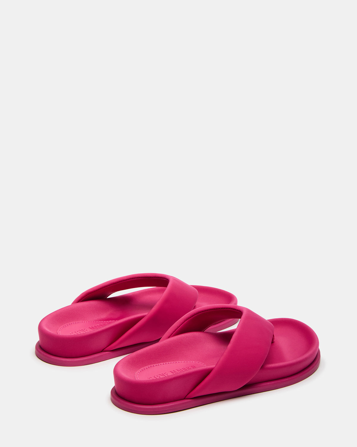 ZINNIA Pink Women's Thong Footbed Sandal - Steve Madden