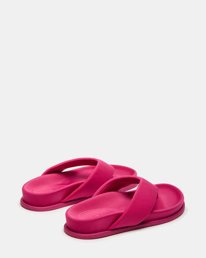 ZINNIA Pink Women's Thong Footbed Sandal - Steve Madden
