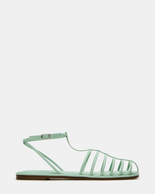 MARIN Pistachio Flat Strappy Fisherman Sandal - Steve Madden