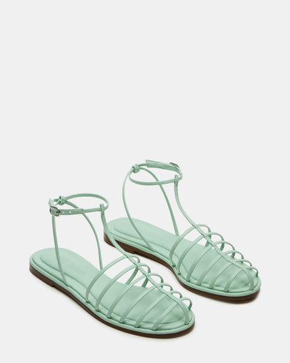 MARIN Pistachio Flat Strappy Fisherman Sandal - Steve Madden