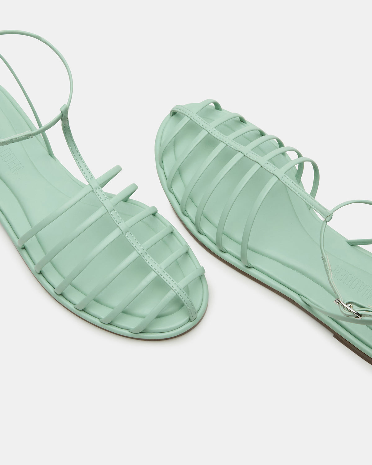 MARIN Pistachio Flat Strappy Fisherman Sandal - Steve Madden