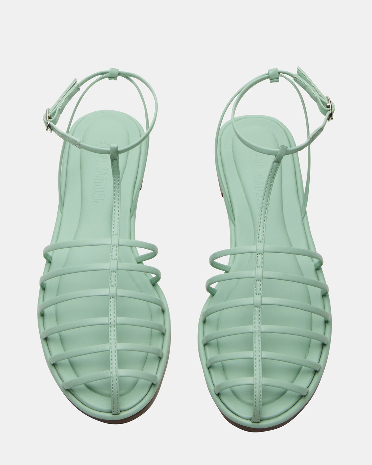 MARIN Pistachio Flat Strappy Fisherman Sandal - Steve Madden