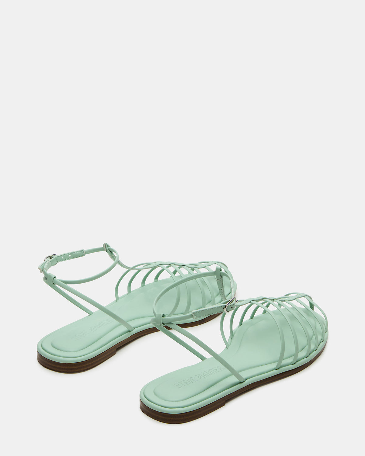 MARIN Pistachio Flat Strappy Fisherman Sandal - Steve Madden