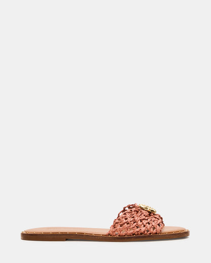 DIPSY Terracotta Conch Slide Rounded Toe Women's Sandal - Steve Madden
