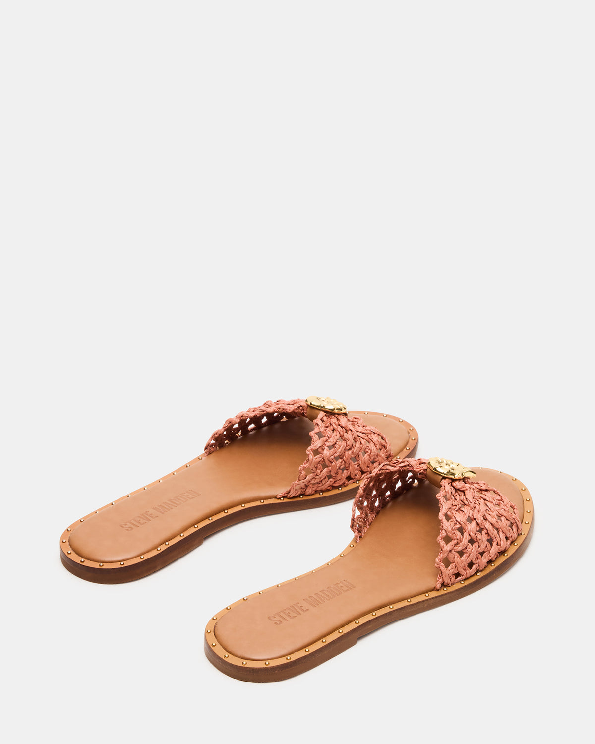 DIPSY Terracotta Conch Slide Rounded Toe Women's Sandal - Steve Madden