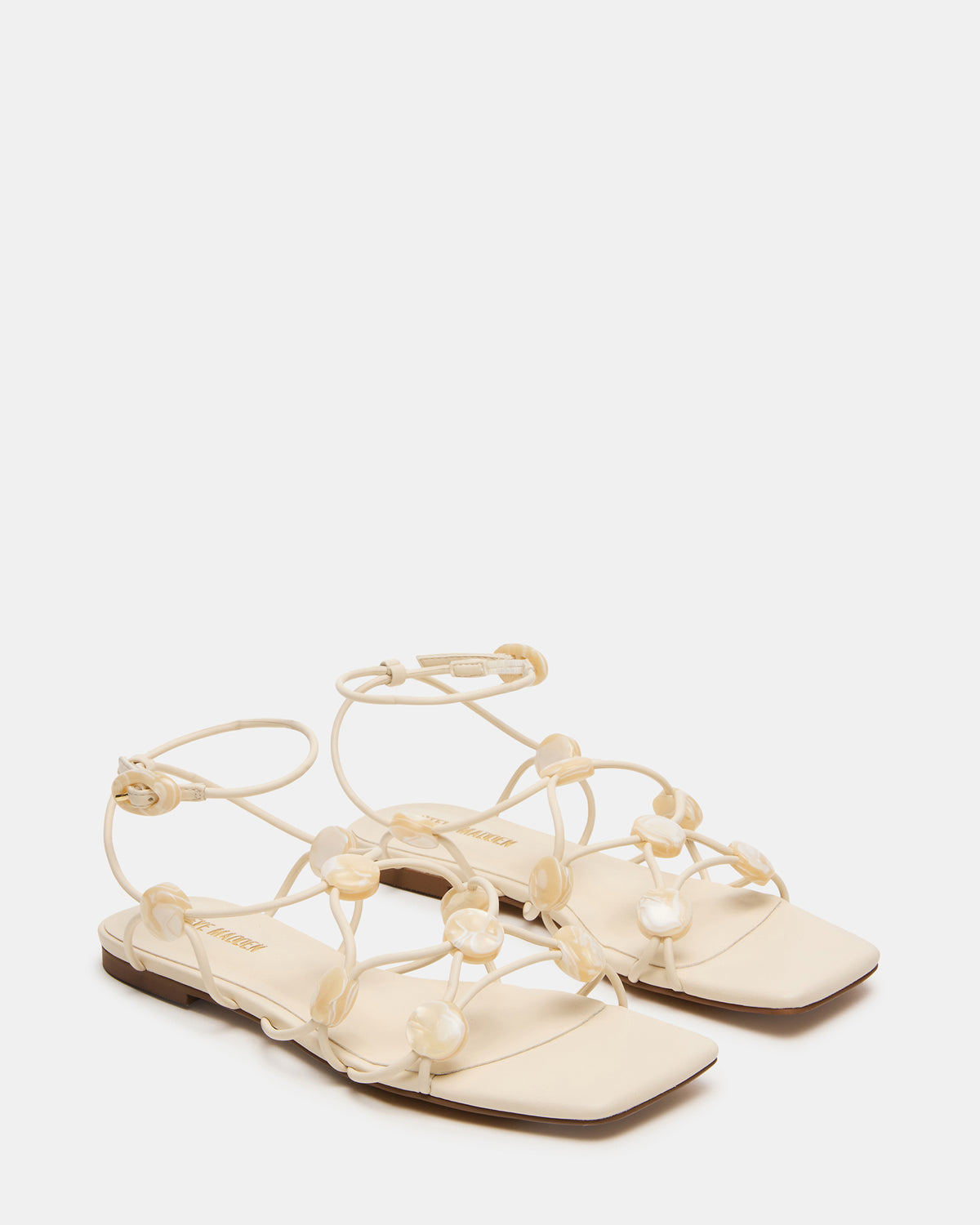 TIDES Pearl Strappy Square-Toe Women's Sandal - Steve Madden
