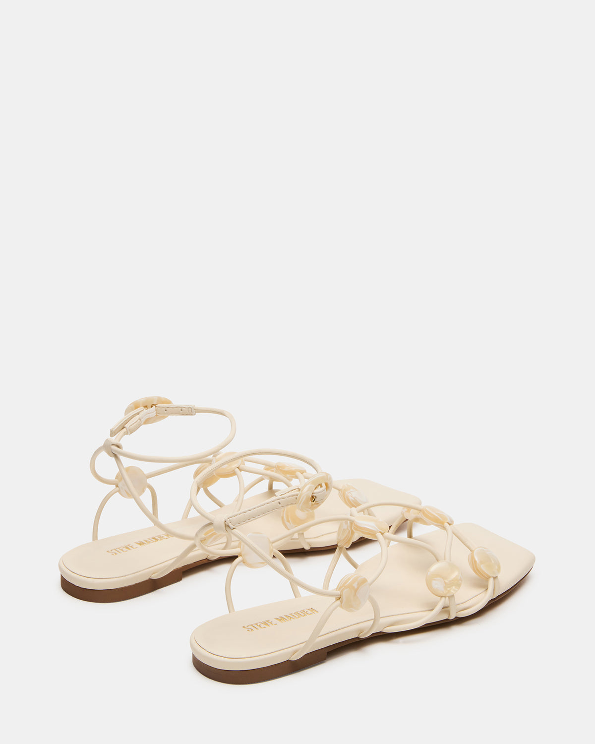 TIDES Pearl Strappy Square-Toe Women's Sandal - Steve Madden