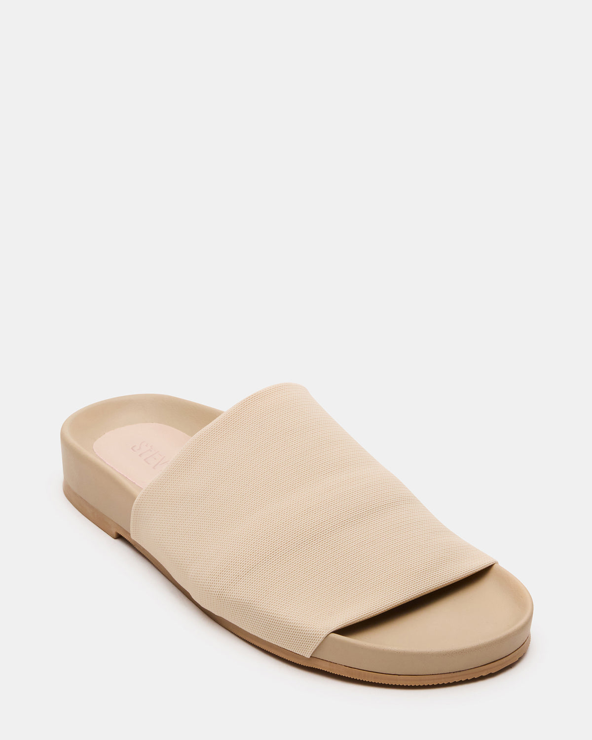 SANSA Tan Flatform Footbed Slide Women's Sandal - Steve Madden