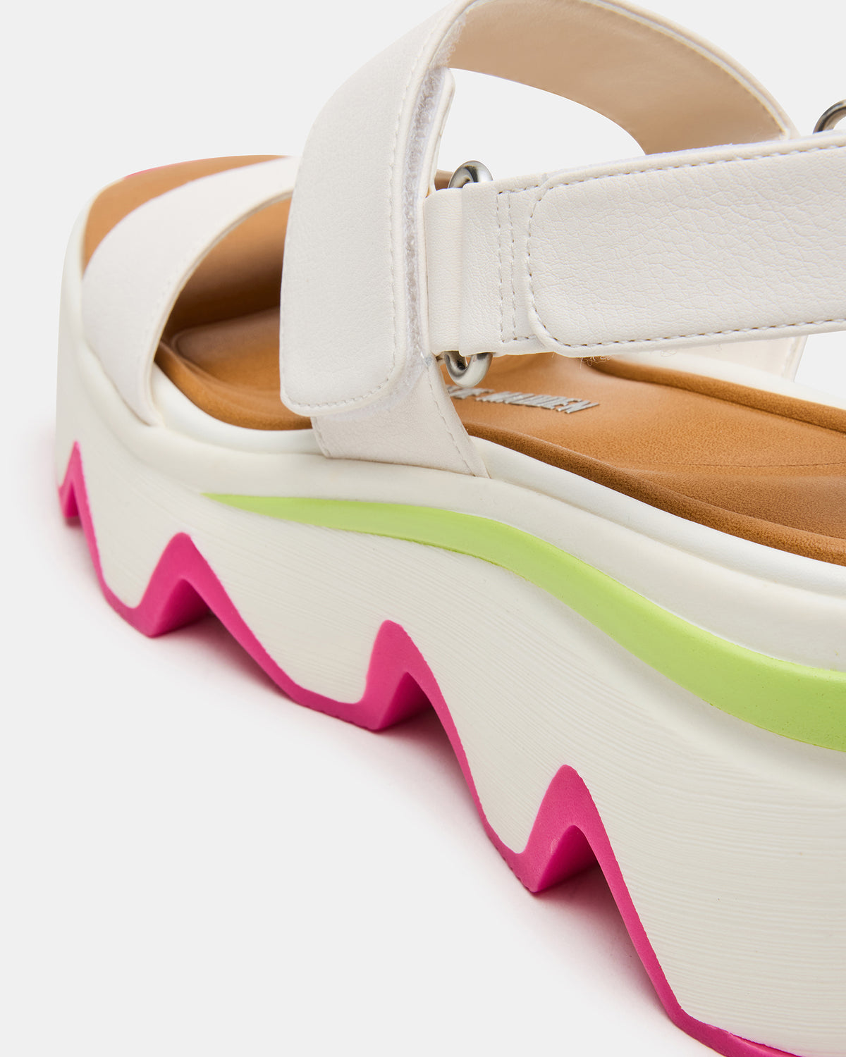 LOCHAN Bone Platform Flatform Strappy Women's Sandal - Steve Madden