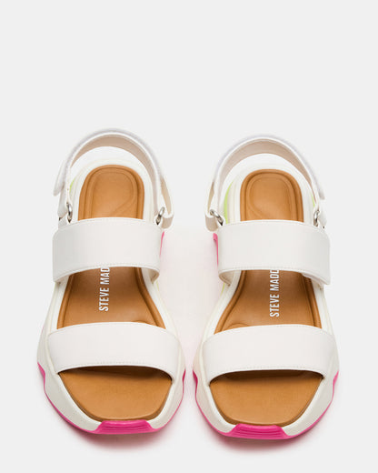 LOCHAN Bone Platform Flatform Strappy Women's Sandal - Steve Madden