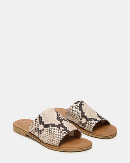 KIPP Natural Snake Slide Women's Sandal - Steve Madden