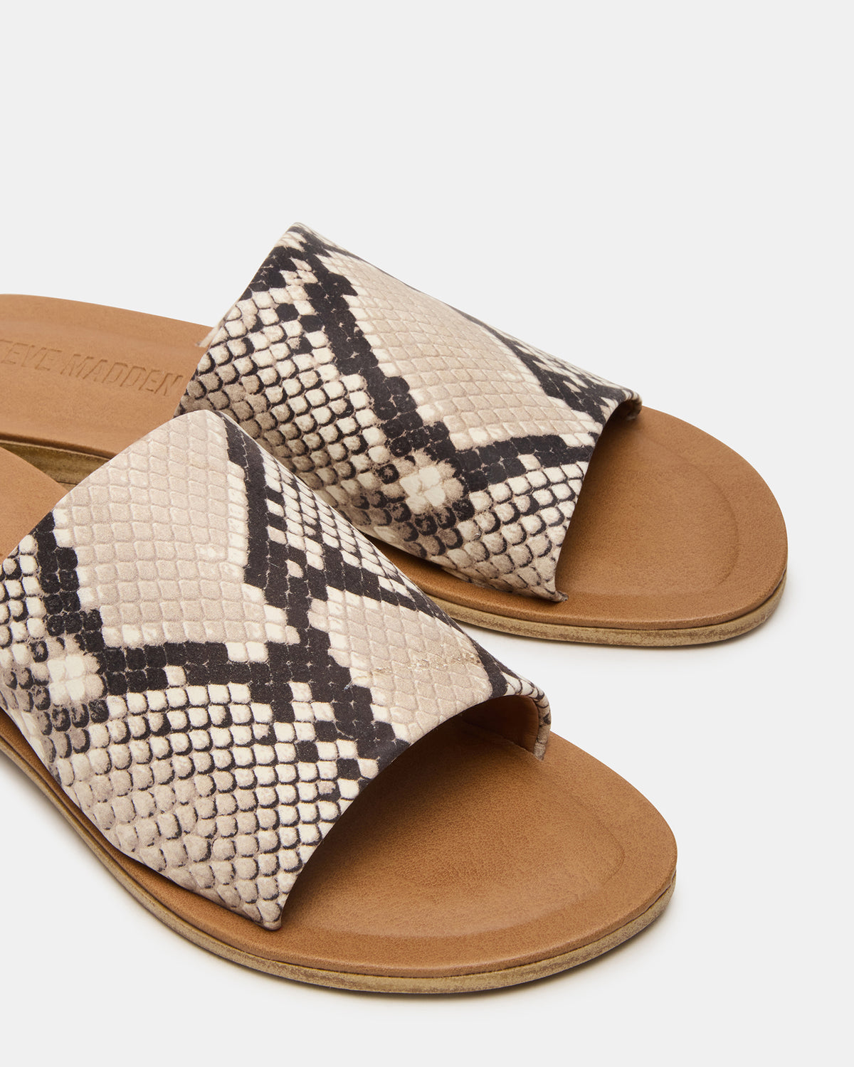 KIPP Natural Snake Slide Women's Sandal - Steve Madden