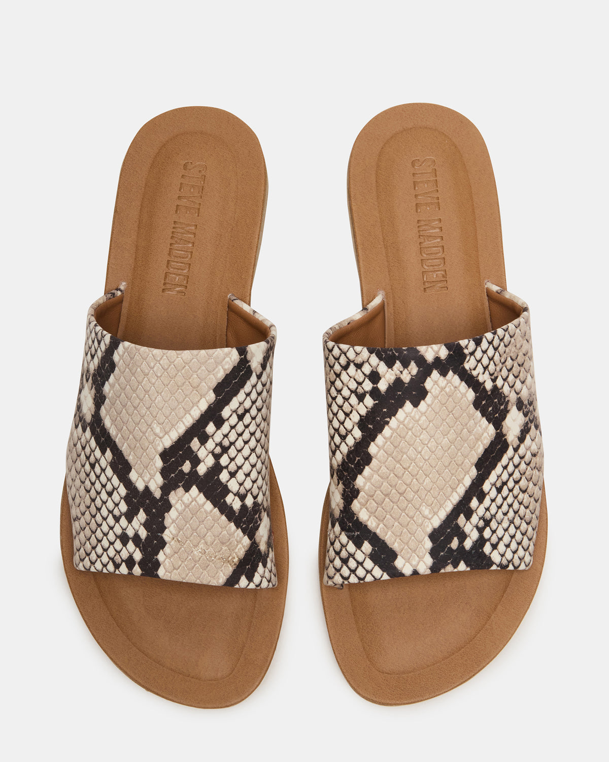 KIPP Natural Snake Slide Women's Sandal - Steve Madden