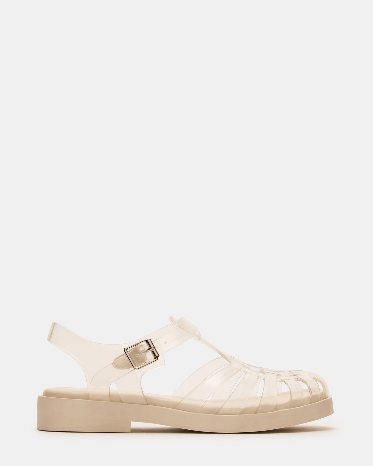 FLICKER Clear Women's Fisherman Jelly Sandal - Steve Madden