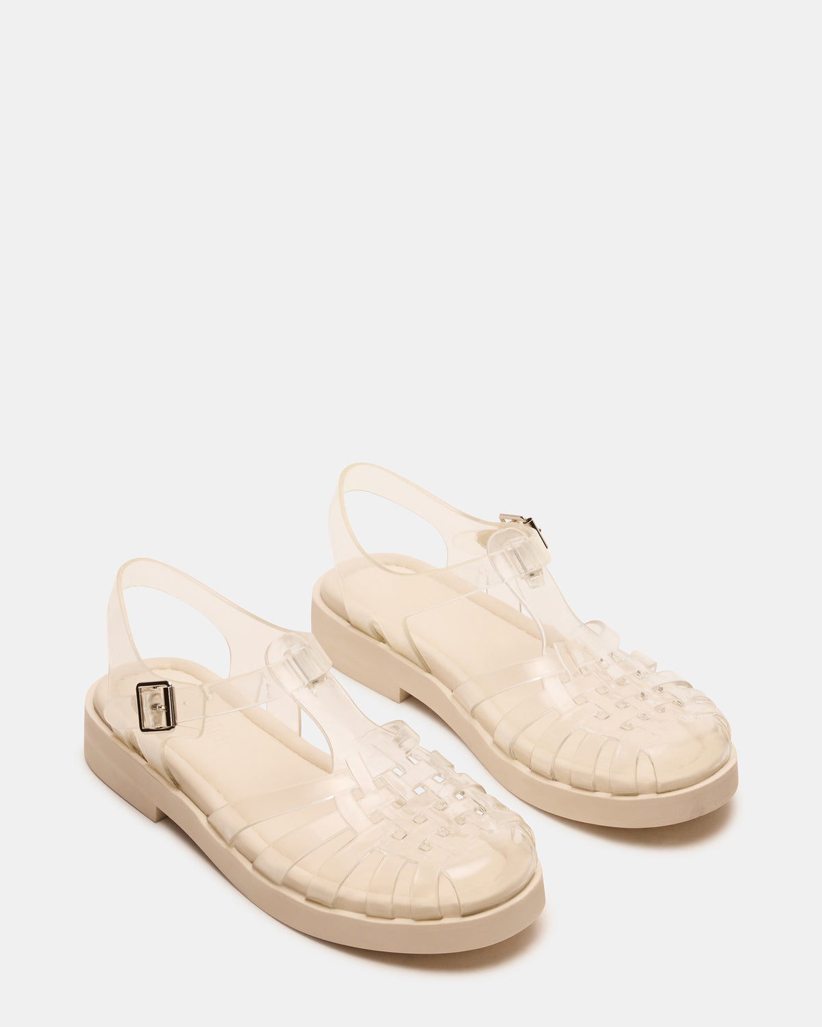 FLICKER Clear Women's Fisherman Jelly Sandal - Steve Madden