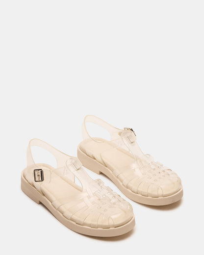 FLICKER Clear Women's Fisherman Jelly Sandal - Steve Madden