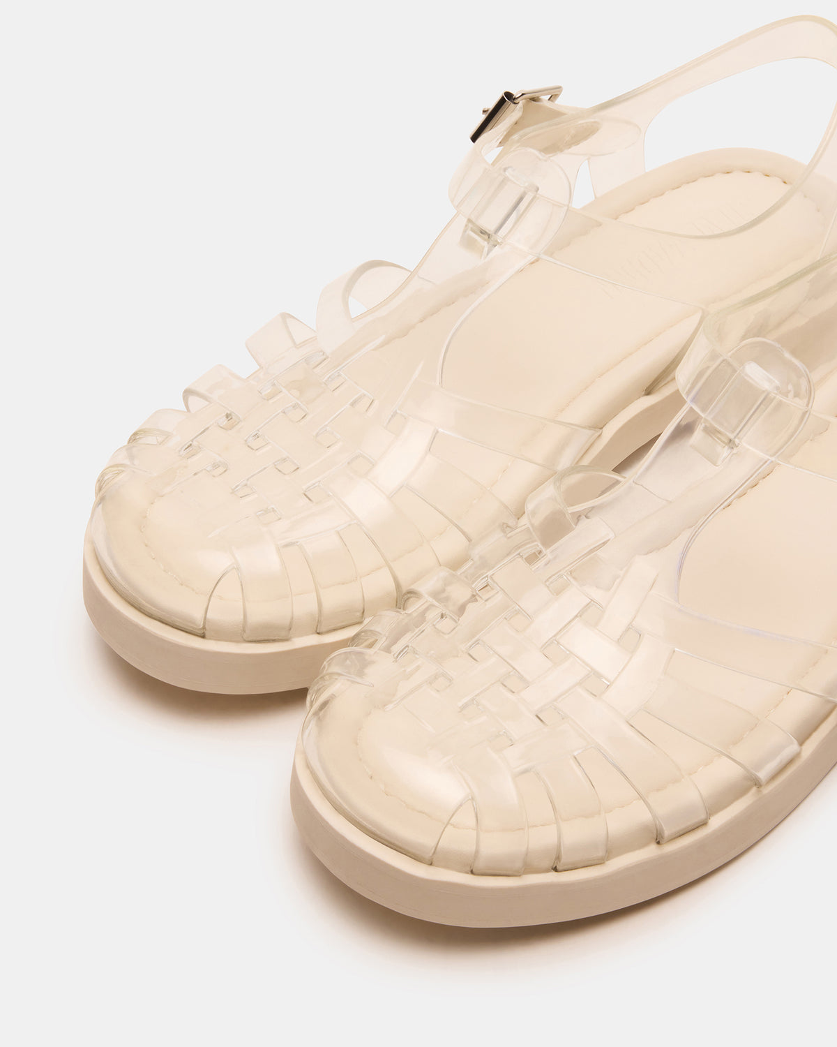 FLICKER Clear Women's Fisherman Jelly Sandal - Steve Madden