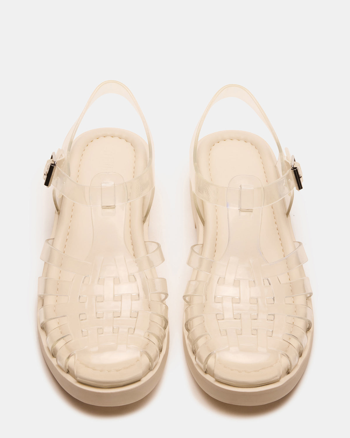 FLICKER Clear Women's Fisherman Jelly Sandal - Steve Madden