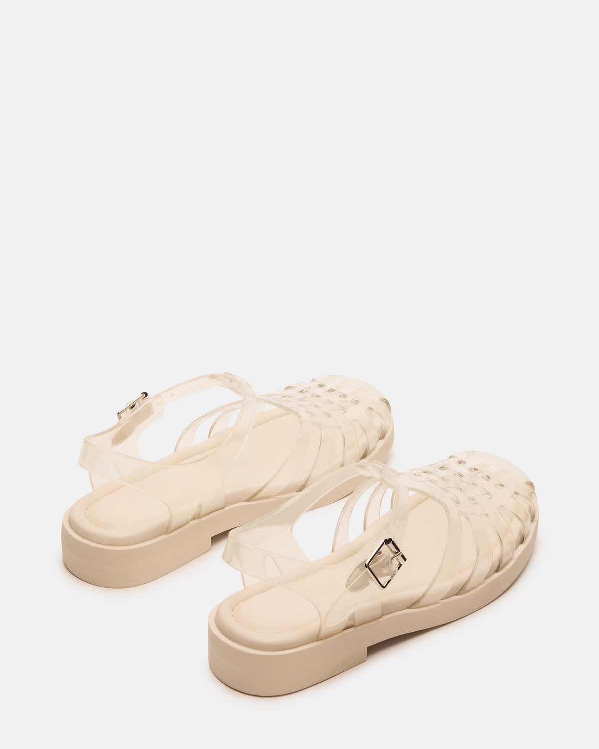 FLICKER Clear Women's Fisherman Jelly Sandal - Steve Madden