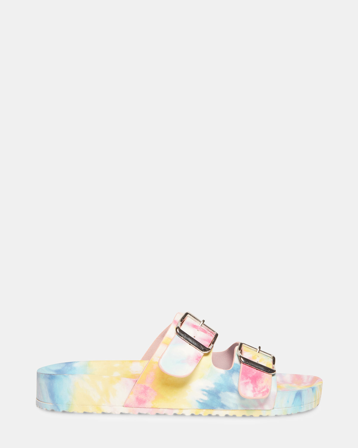 TEDDY-T PASTEL MULTI | Tie Dye Slides - Steve Madden