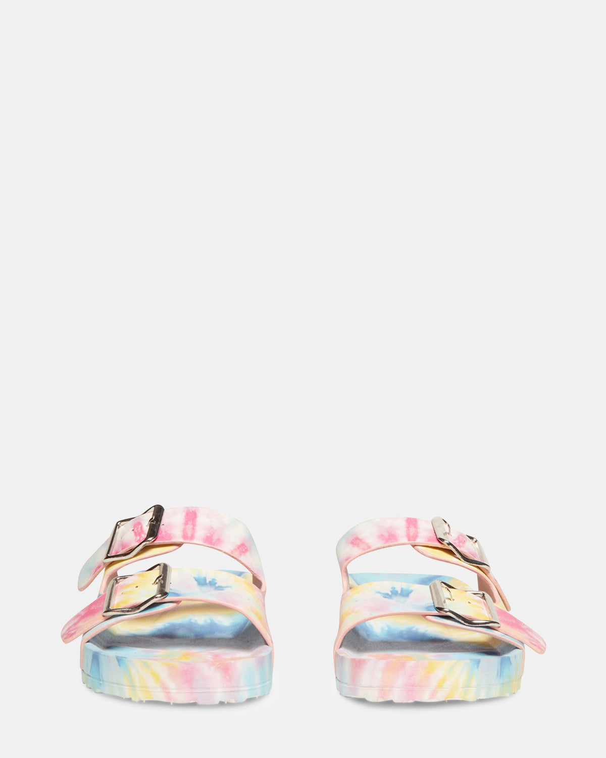 TEDDY-T PASTEL MULTI | Tie Dye Slides - Steve Madden