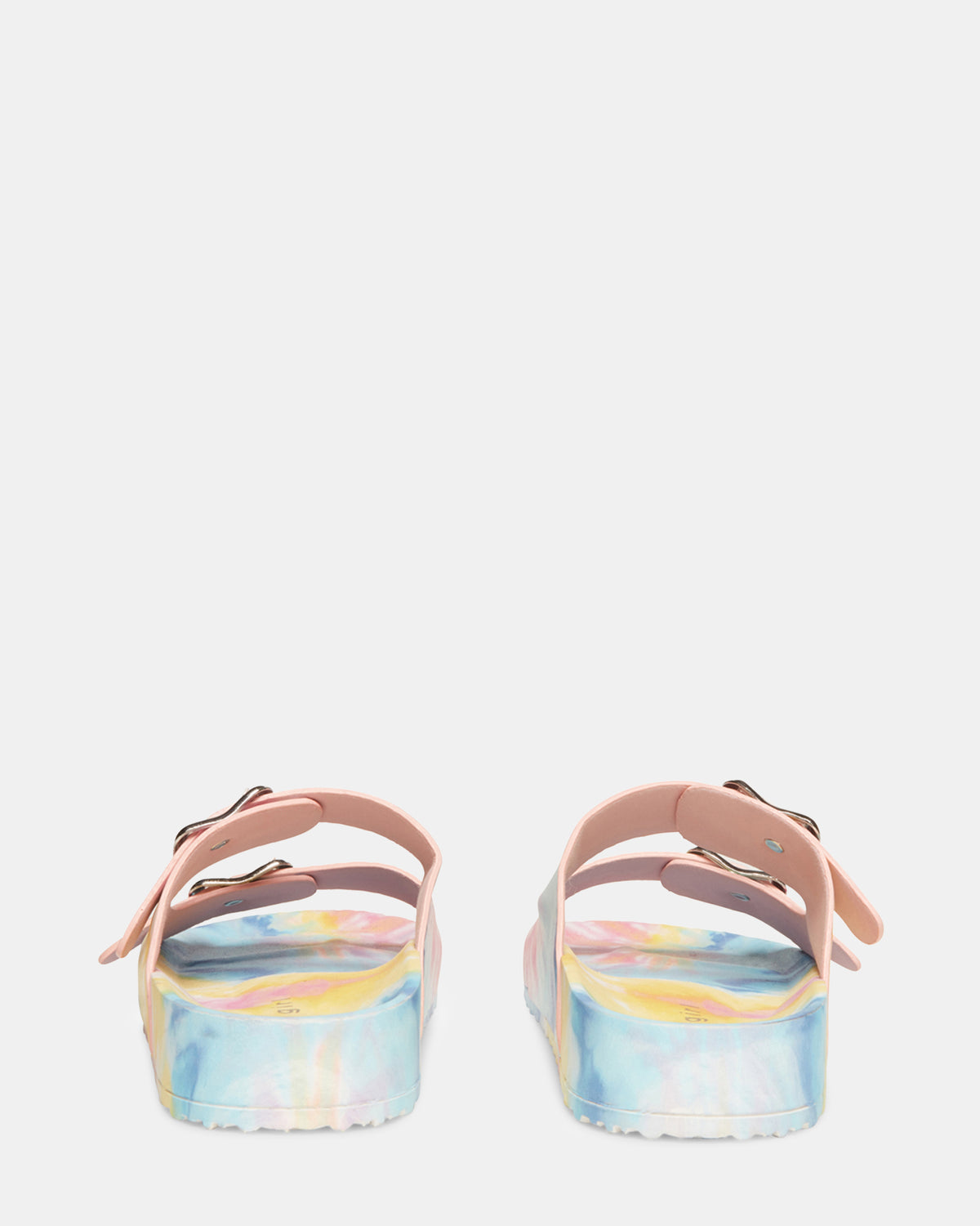 TEDDY-T PASTEL MULTI | Tie Dye Slides - Steve Madden