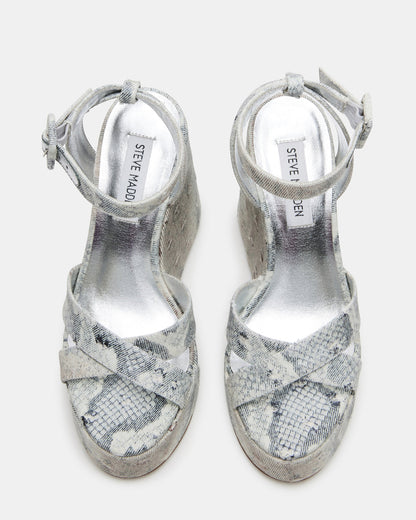 PINNACLE Multi Snake Women's Platform Wedge Sandal - Steve Madden