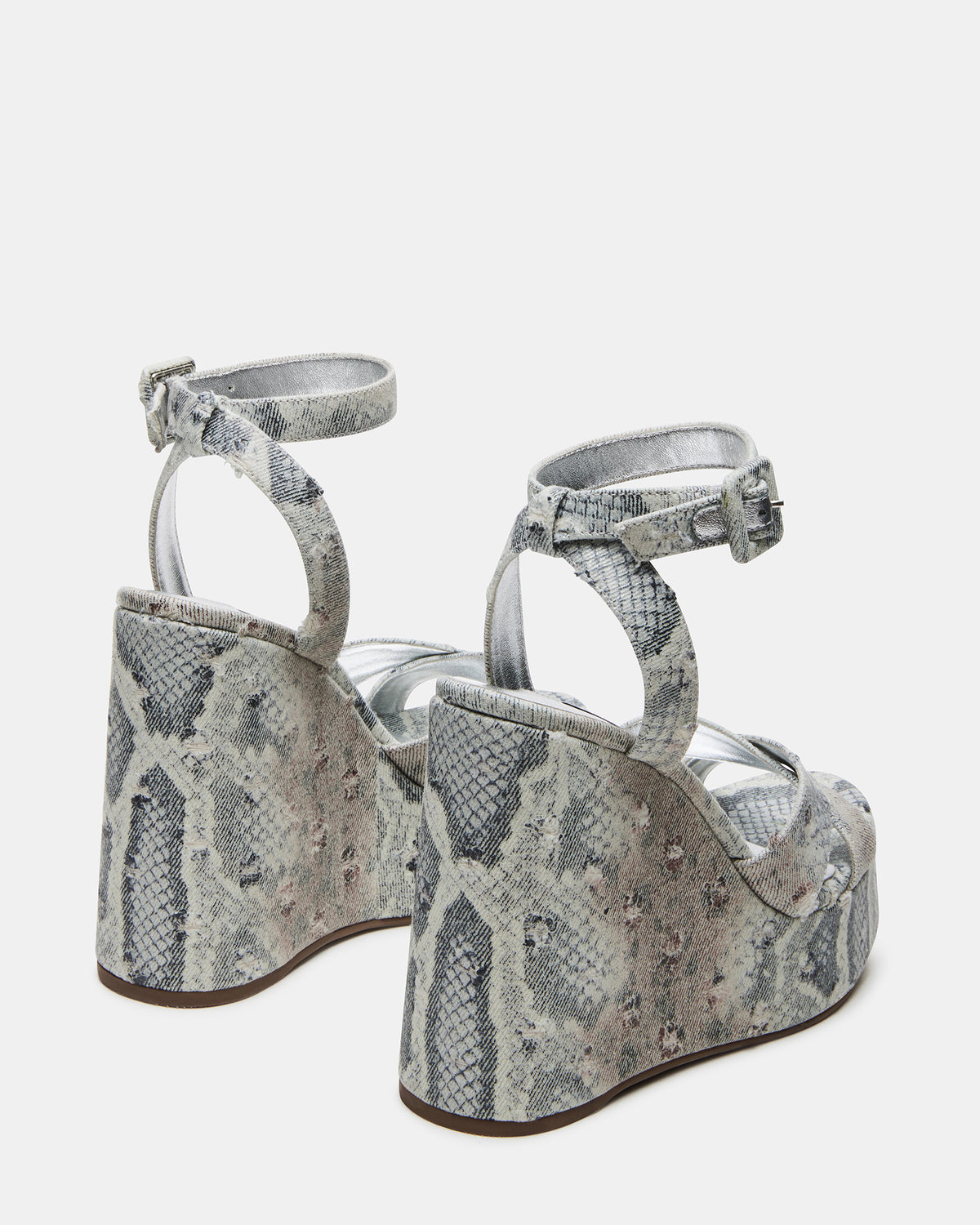PINNACLE Multi Snake Women's Platform Wedge Sandal - Steve Madden