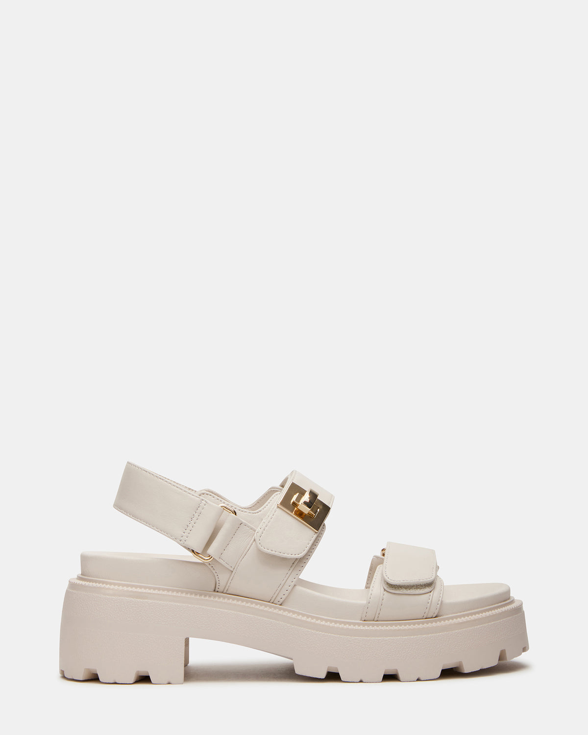 SUPERMONA Bone Leather Women's Platform Sandal - Steve Madden