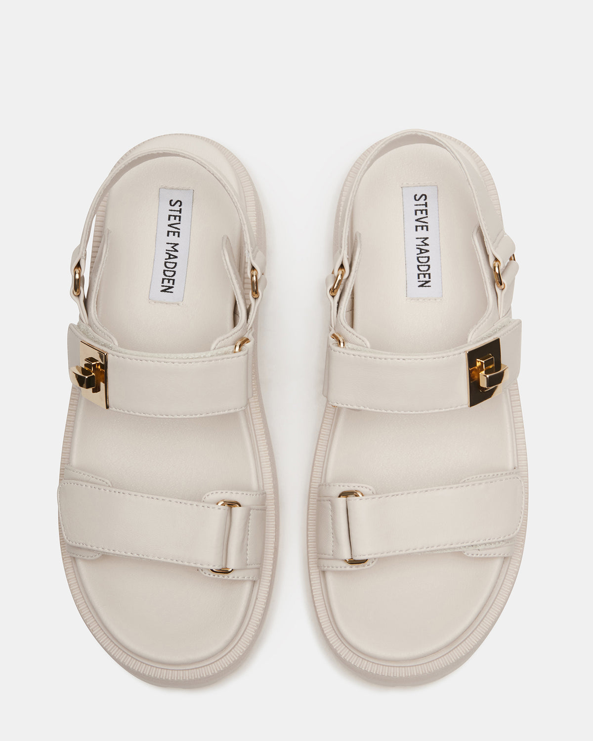 SUPERMONA Bone Leather Women's Platform Sandal - Steve Madden