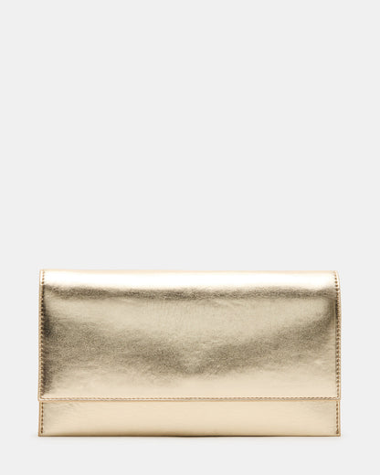 JULIANA Bag Gold Women's Crossbody Clutch Handbag - Steve Madden