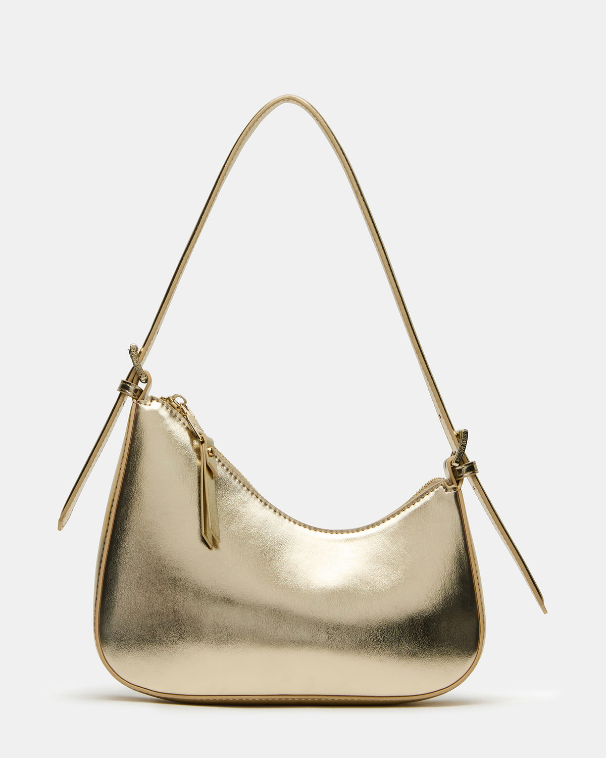 SMITH Bag Gold Asymmetric Shoulder Handbag - Steve Madden