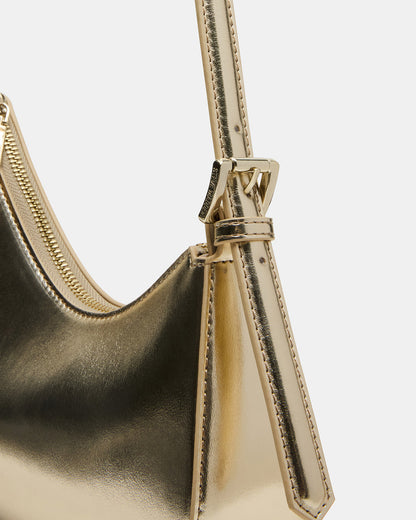 SMITH Bag Gold Asymmetric Shoulder Handbag - Steve Madden