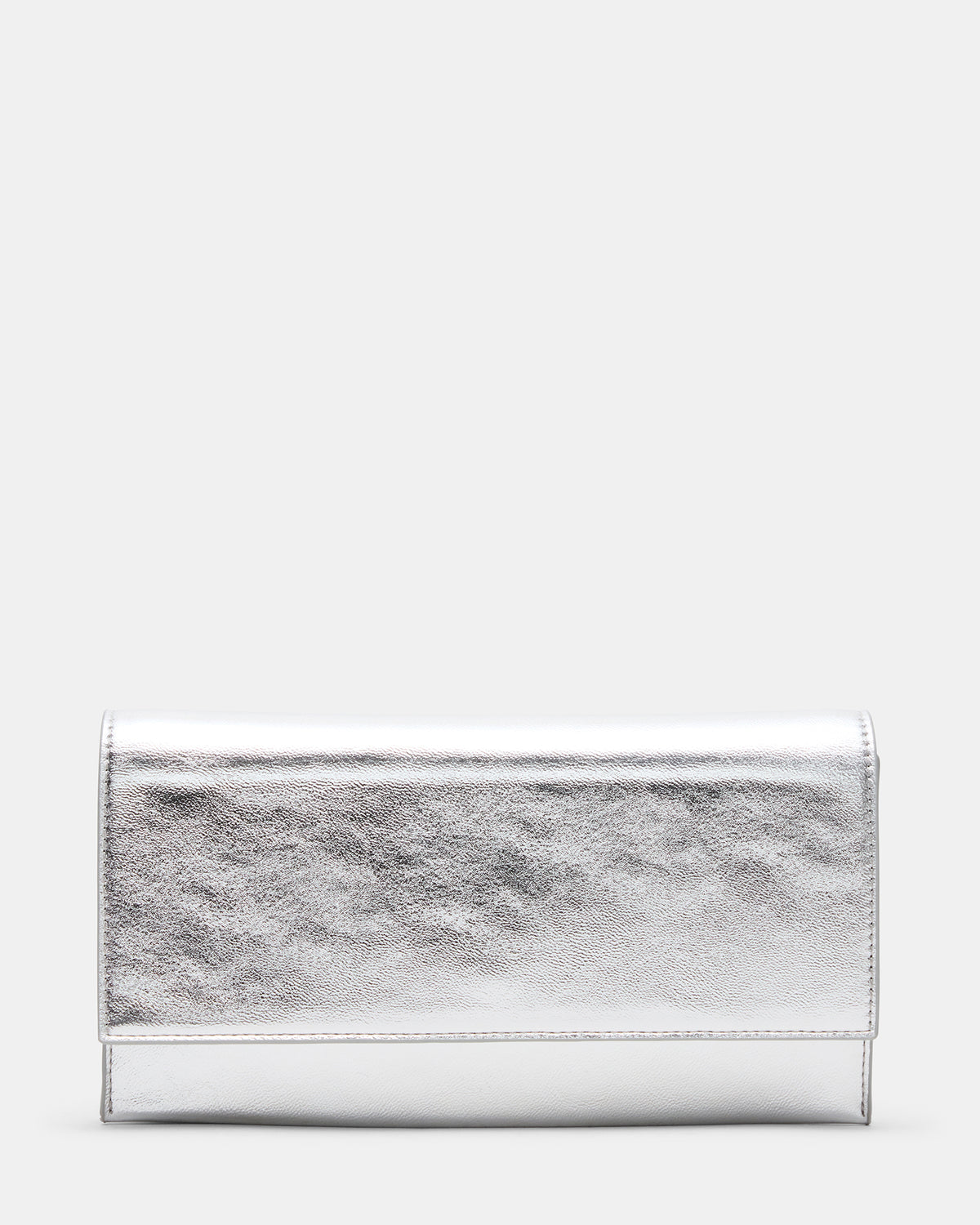 JULIANA Bag Silver Women's Crossbody Clutch Handbag - Steve Madden