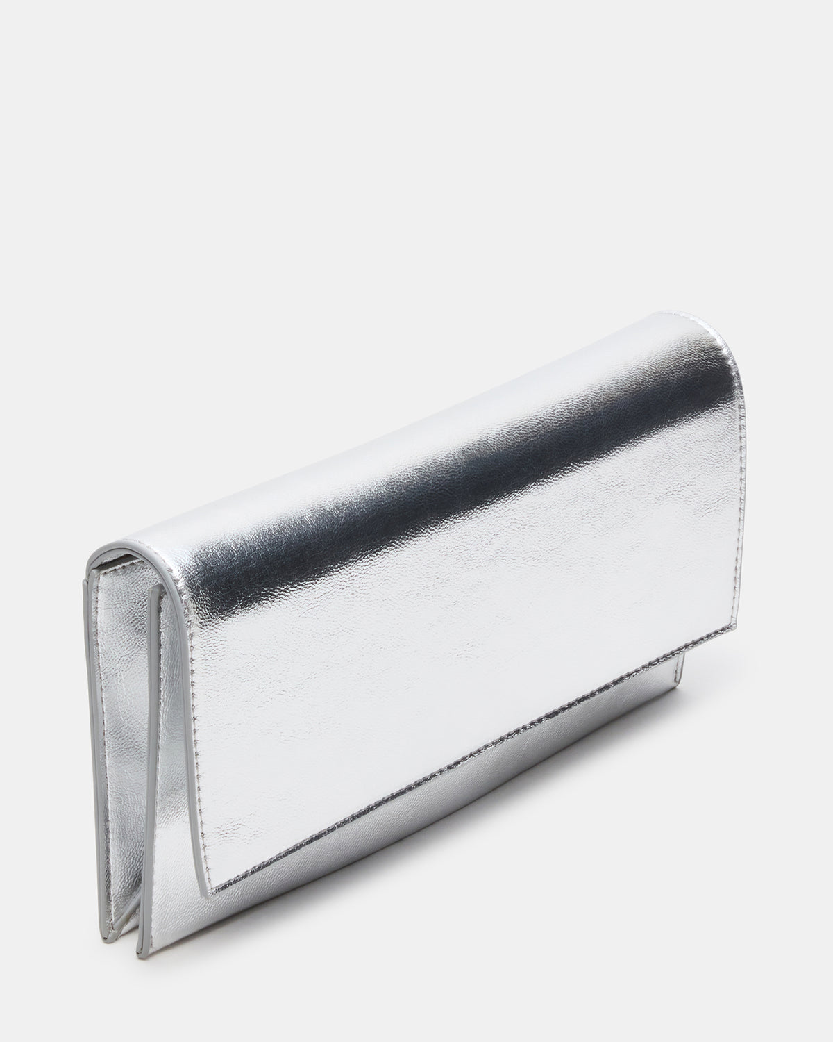 JULIANA Bag Silver Women's Crossbody Clutch Handbag - Steve Madden