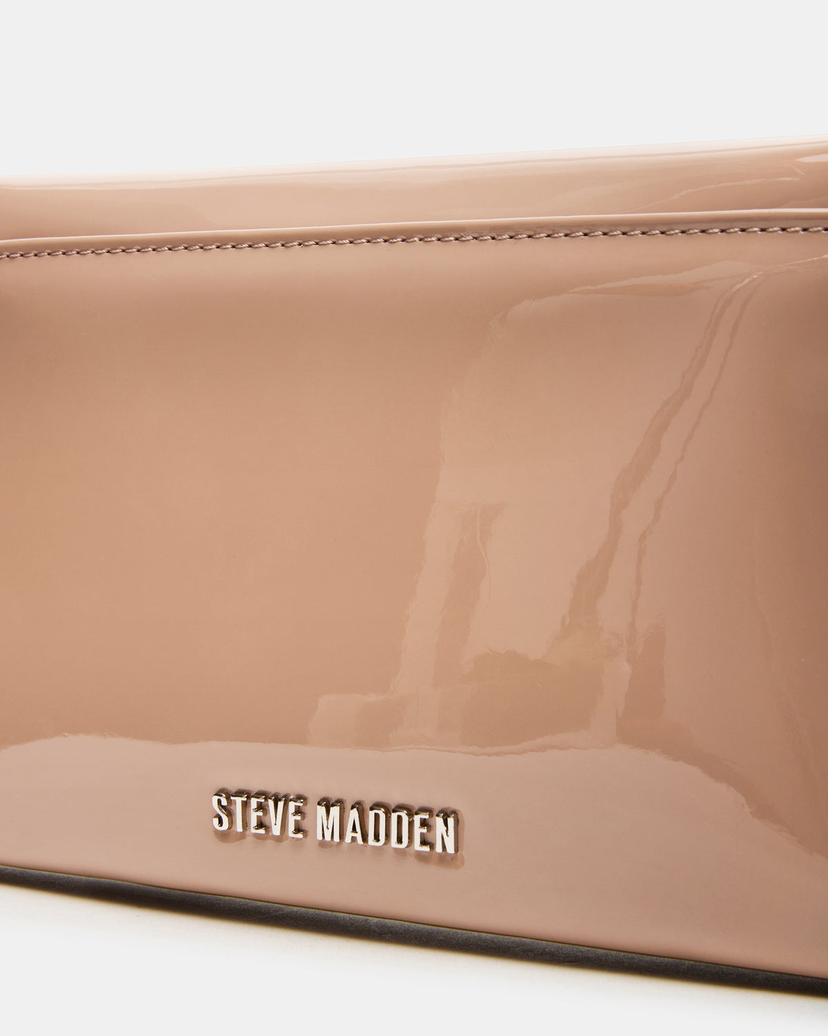 JULIANA Bag Blush Patent Crossbody Clutch Handbag - Steve Madden