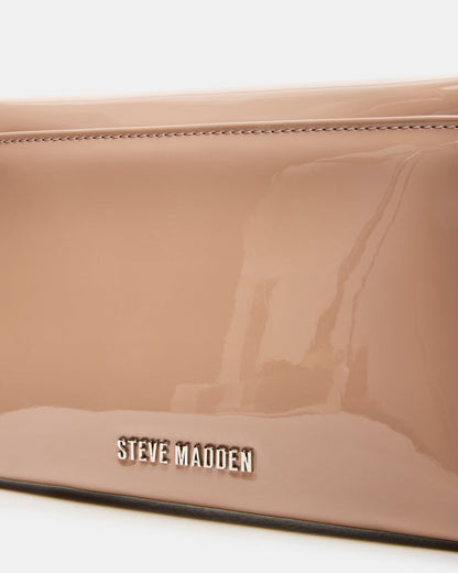 JULIANA Bag Blush Patent Crossbody Clutch Handbag - Steve Madden