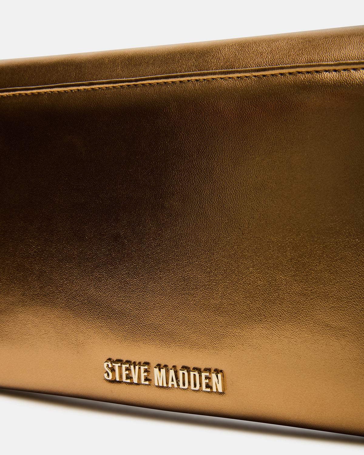 JULIANA Bag Bronze Crossbody Clutch Handbag - Steve Madden