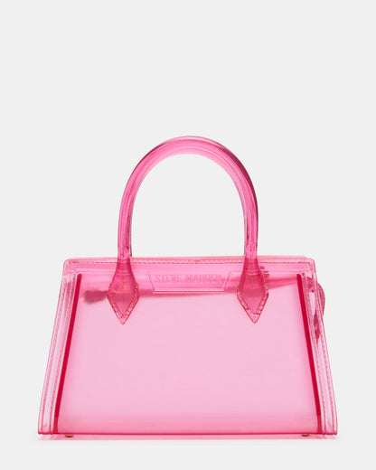 PEACH Jelly Bag Pink Mini Crossbody Top-Handle Handbag - Steve Madden