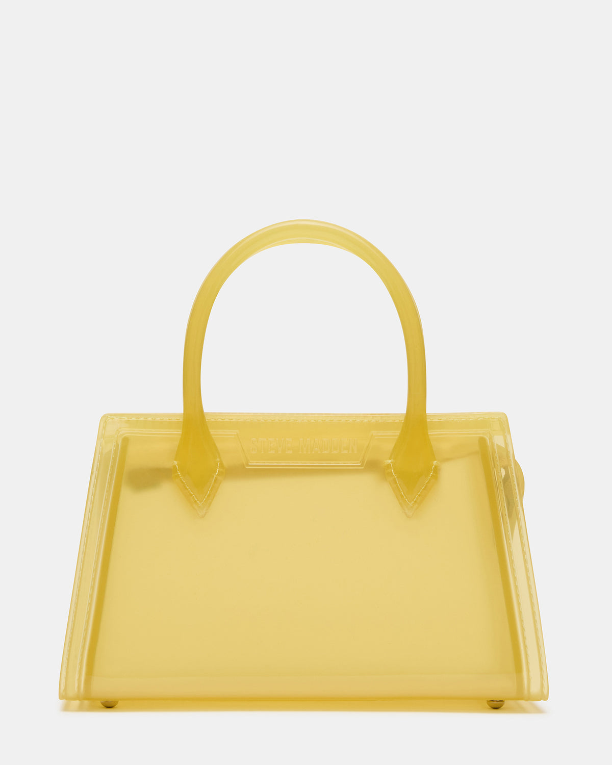 PEACH Jelly Bag Yellow Mini Crossbody Top-Handle Handbag - Steve Madden