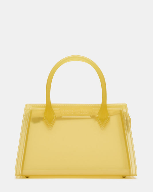 PEACH Jelly Bag Yellow Mini Crossbody Top-Handle Handbag - Steve Madden