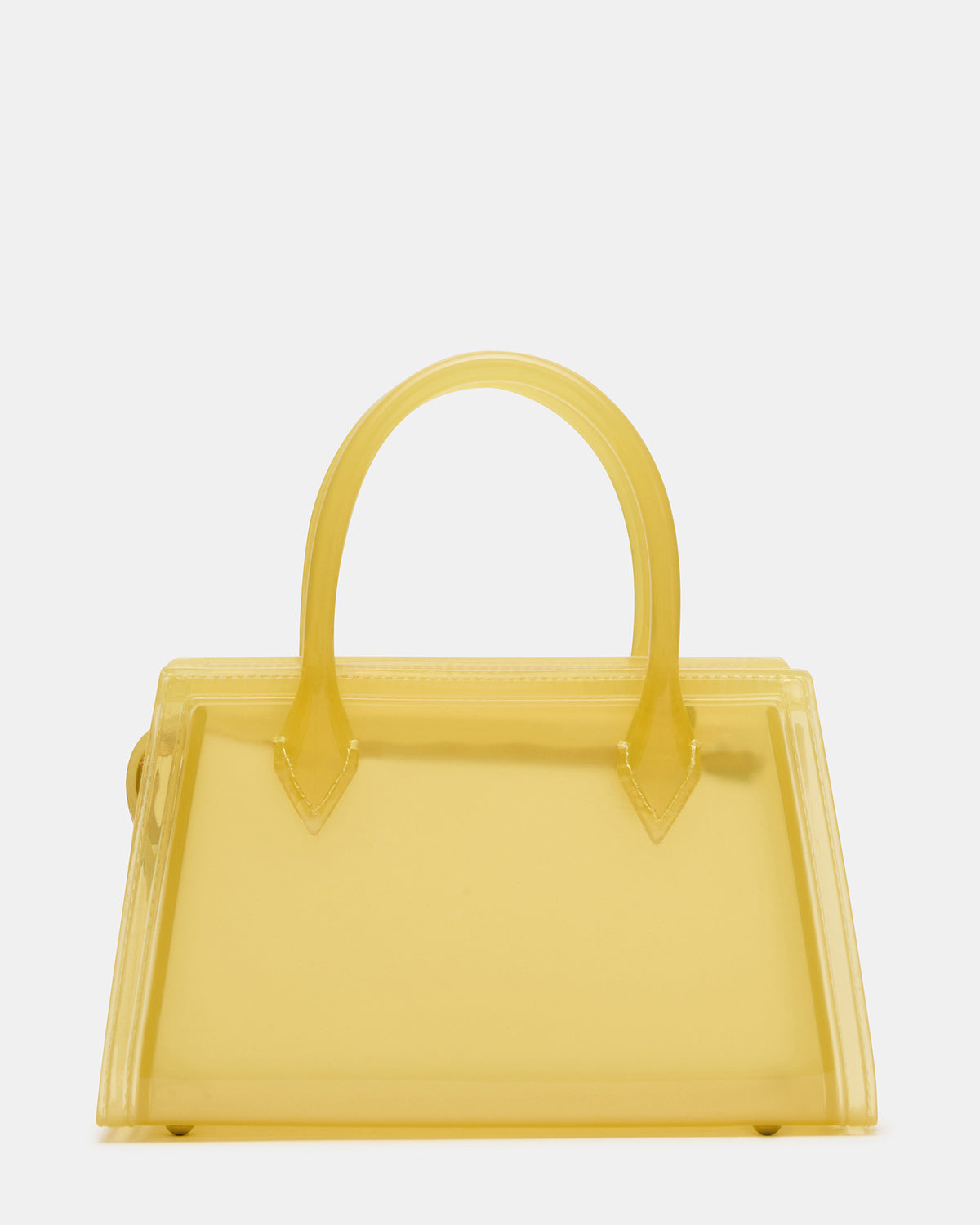 PEACH Jelly Bag Yellow Mini Crossbody Top-Handle Handbag - Steve Madden