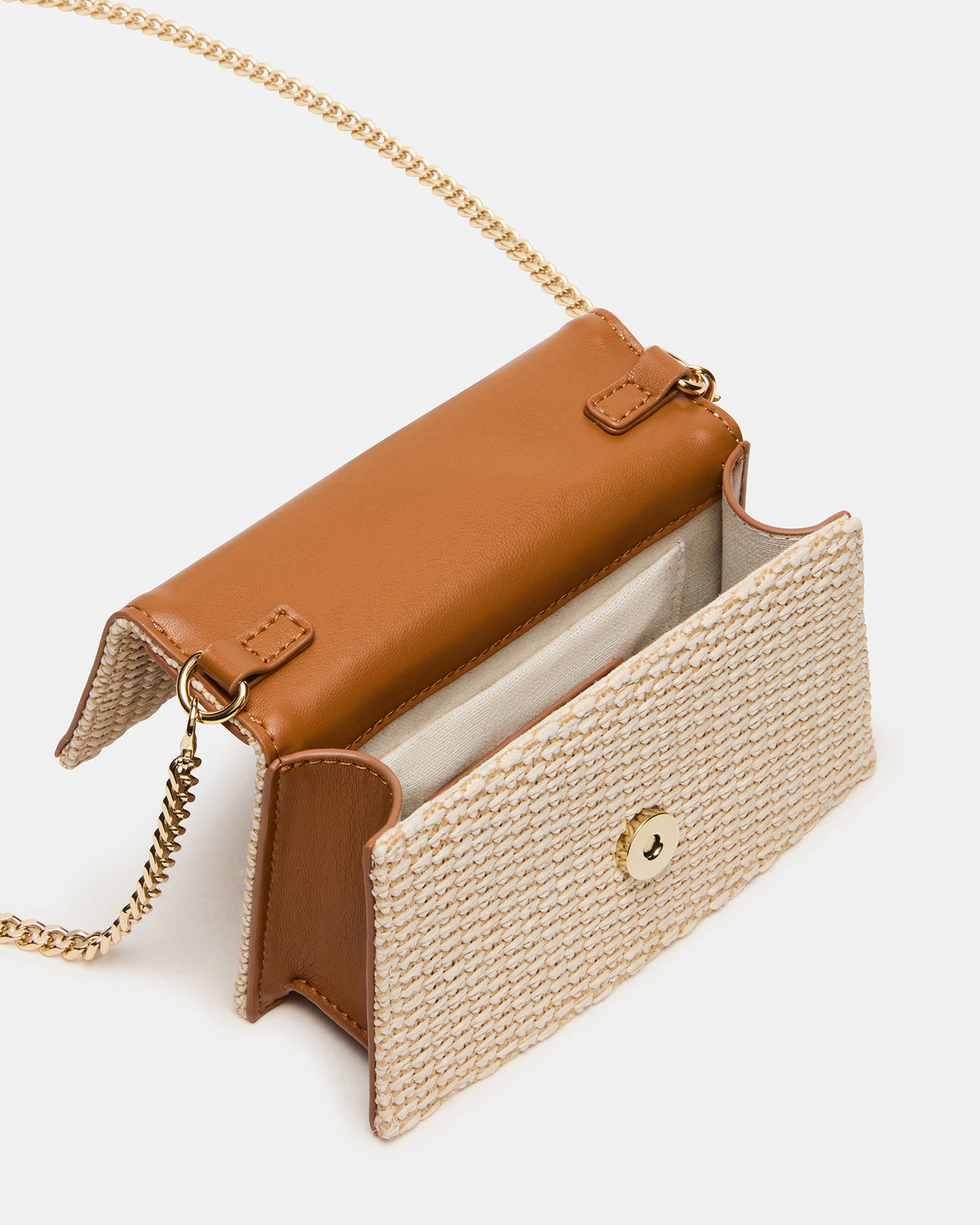 MISHELL Bag Light NaturalTop-Handle Mini Handbag - Steve Madden