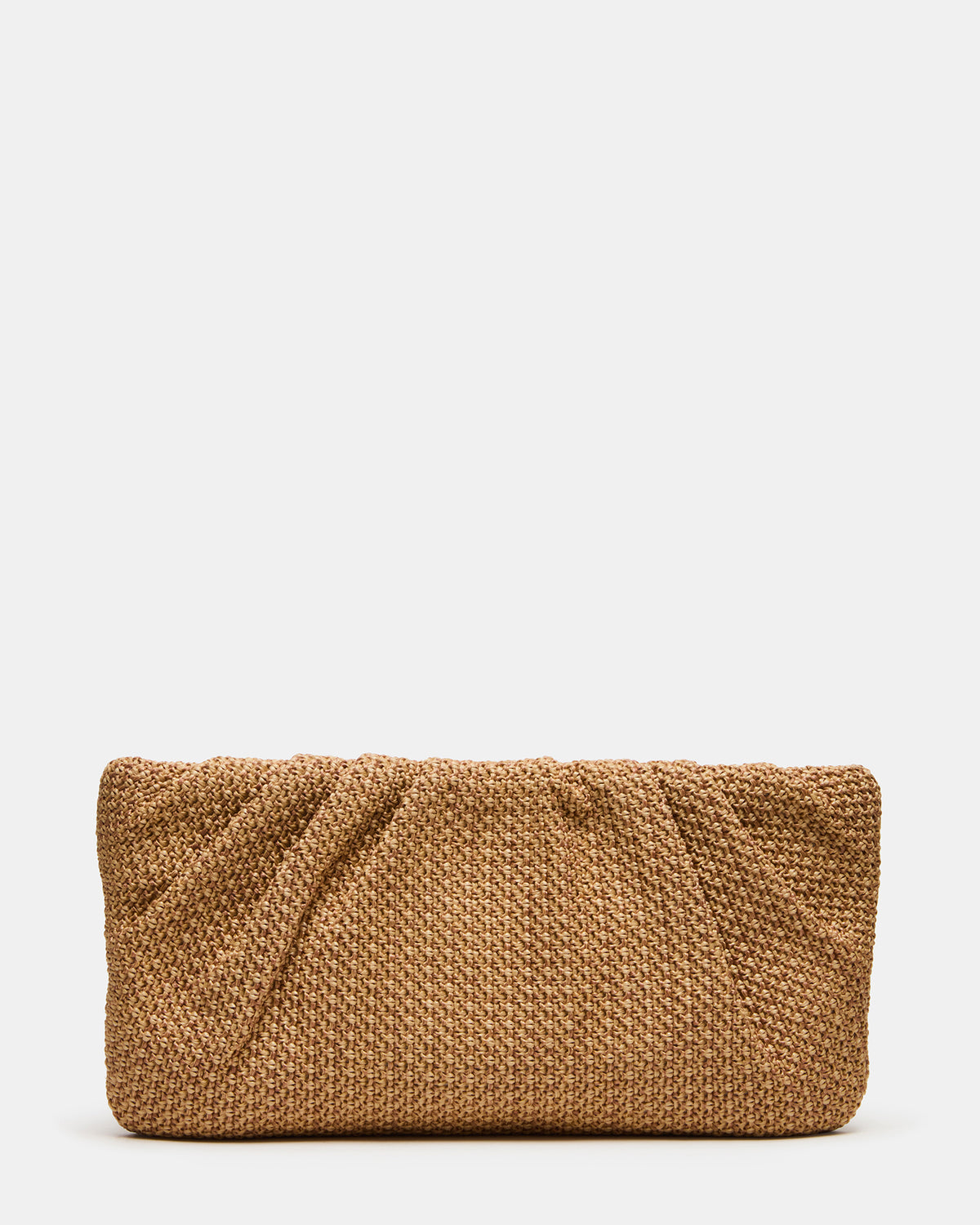 PALOMAA Bag Natural Straw Clutch Crossbody Handbag - Steve Madden