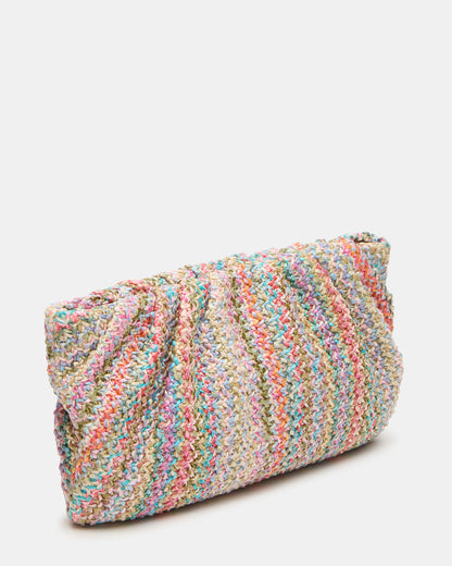 PALOMAA Bag Multi Straw Clutch Crossbody Handbag - Steve Madden