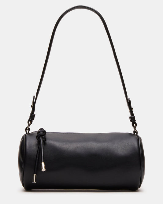 PRIYA Bag Black Mini Barrel Shoulder Handbag - Steve Madden