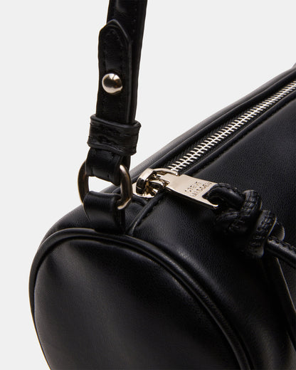 PRIYA Bag Black Mini Barrel Shoulder Handbag - Steve Madden