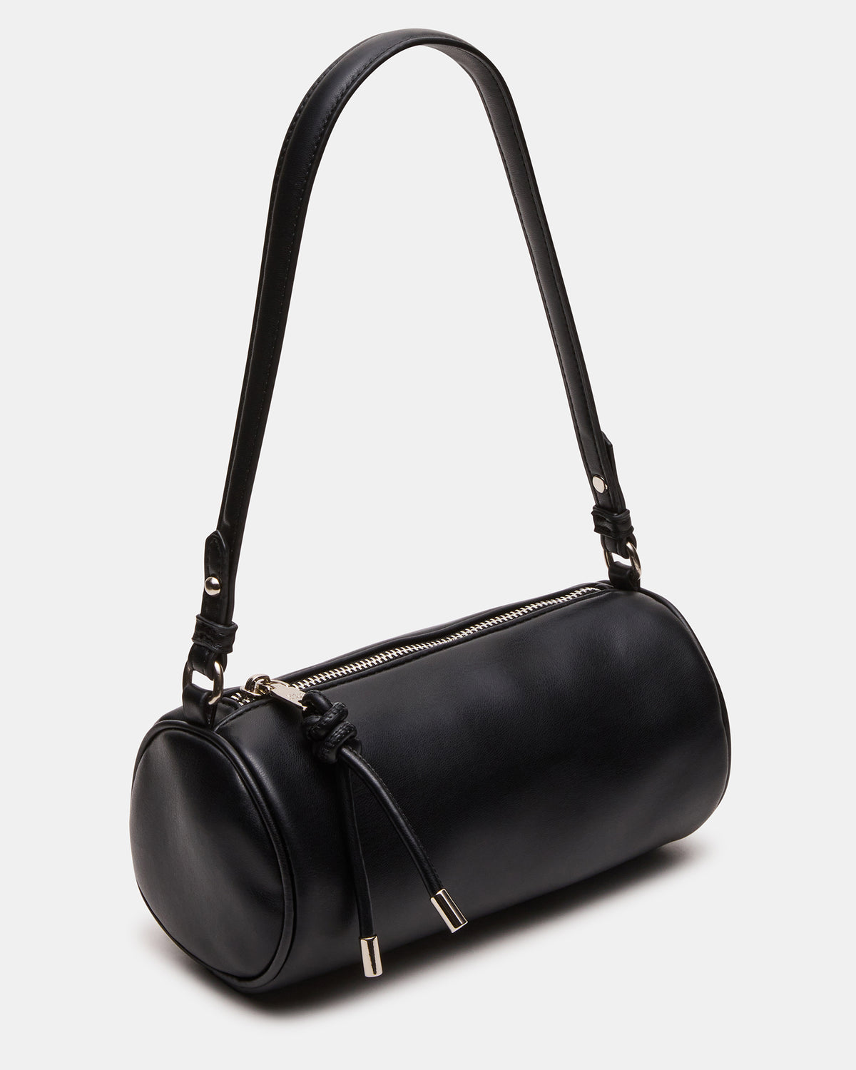 PRIYA Bag Black Mini Barrel Shoulder Handbag - Steve Madden