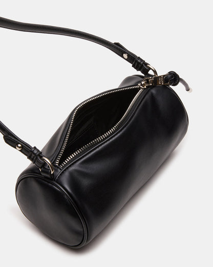 PRIYA Bag Black Mini Barrel Shoulder Handbag - Steve Madden